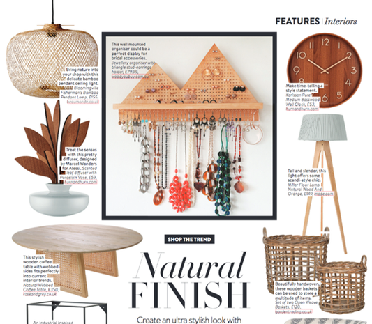 Jewelry organiser is featured in Bridal Buyer - Woodyoubuy