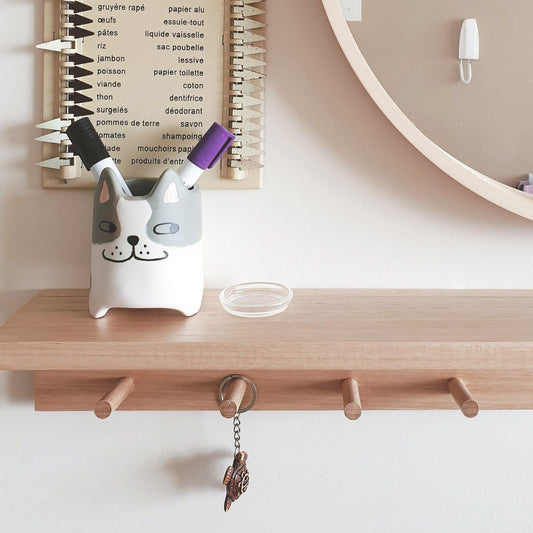 Tasmanian Oak Hallway Shelf