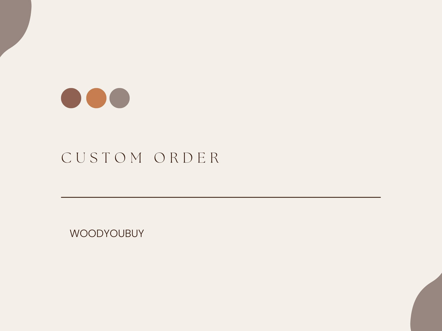 Custom - Walnut Stain
