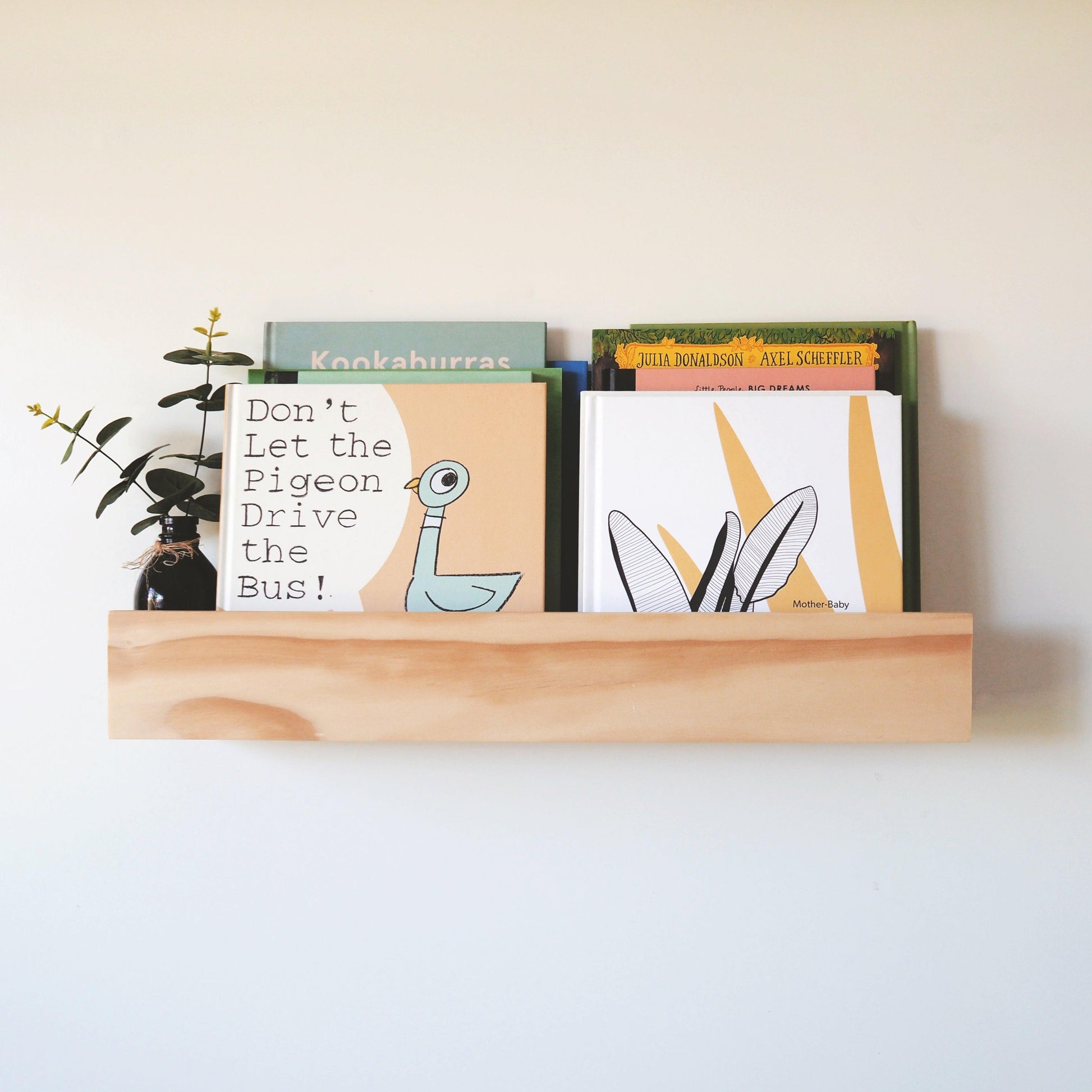 Kids Bookcase (pine wood) - Woodyoubuy