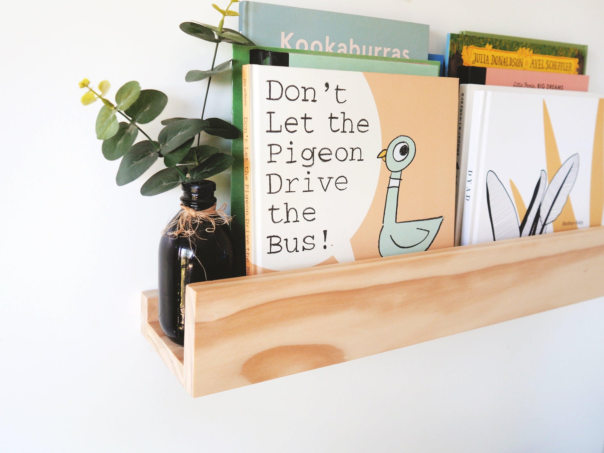 Kids Bookcase (pine wood) - Woodyoubuy