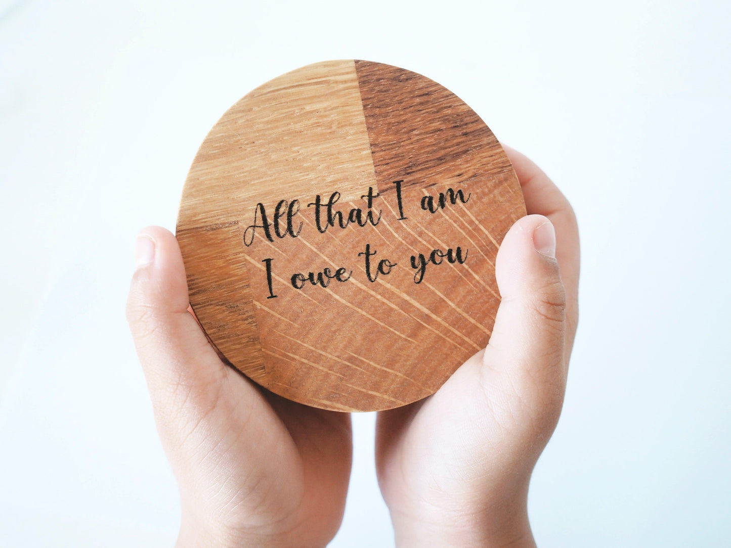 Wooden Mini Ring Dish Tray (Oak) - Woodyoubuy