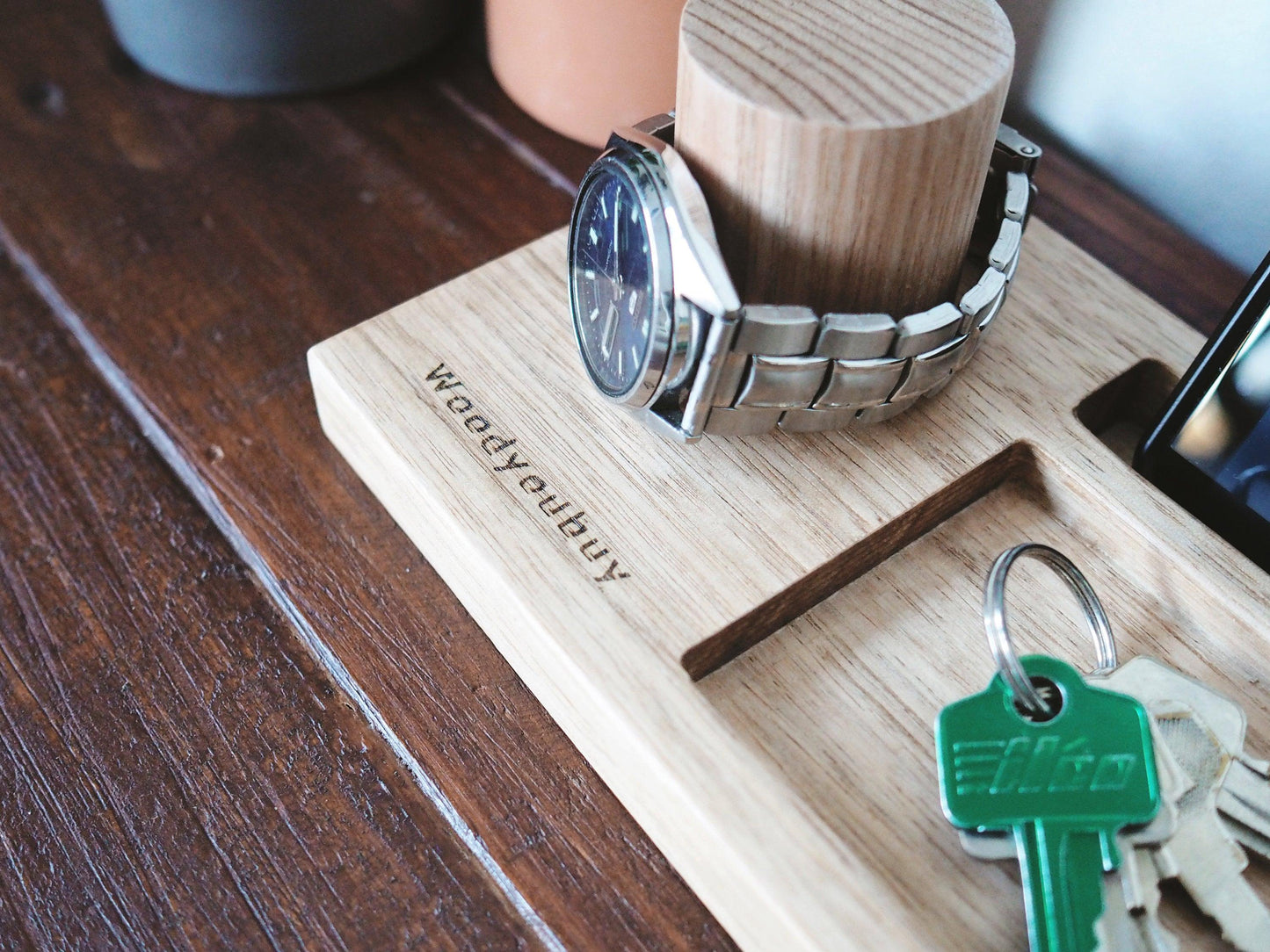 Nightstand Organiser (35 cm) - Woodyoubuy