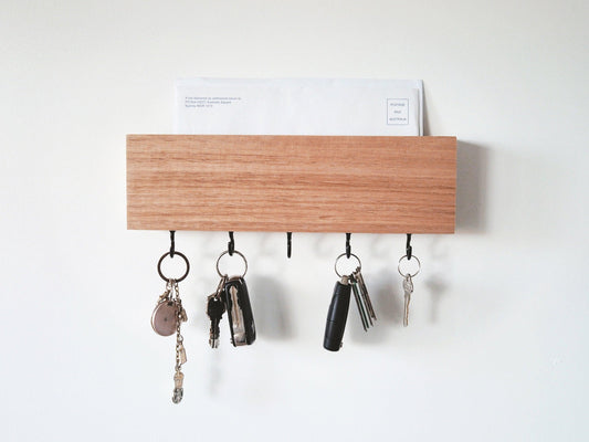 Mail and Key Holder (Hook) - Woodyoubuy