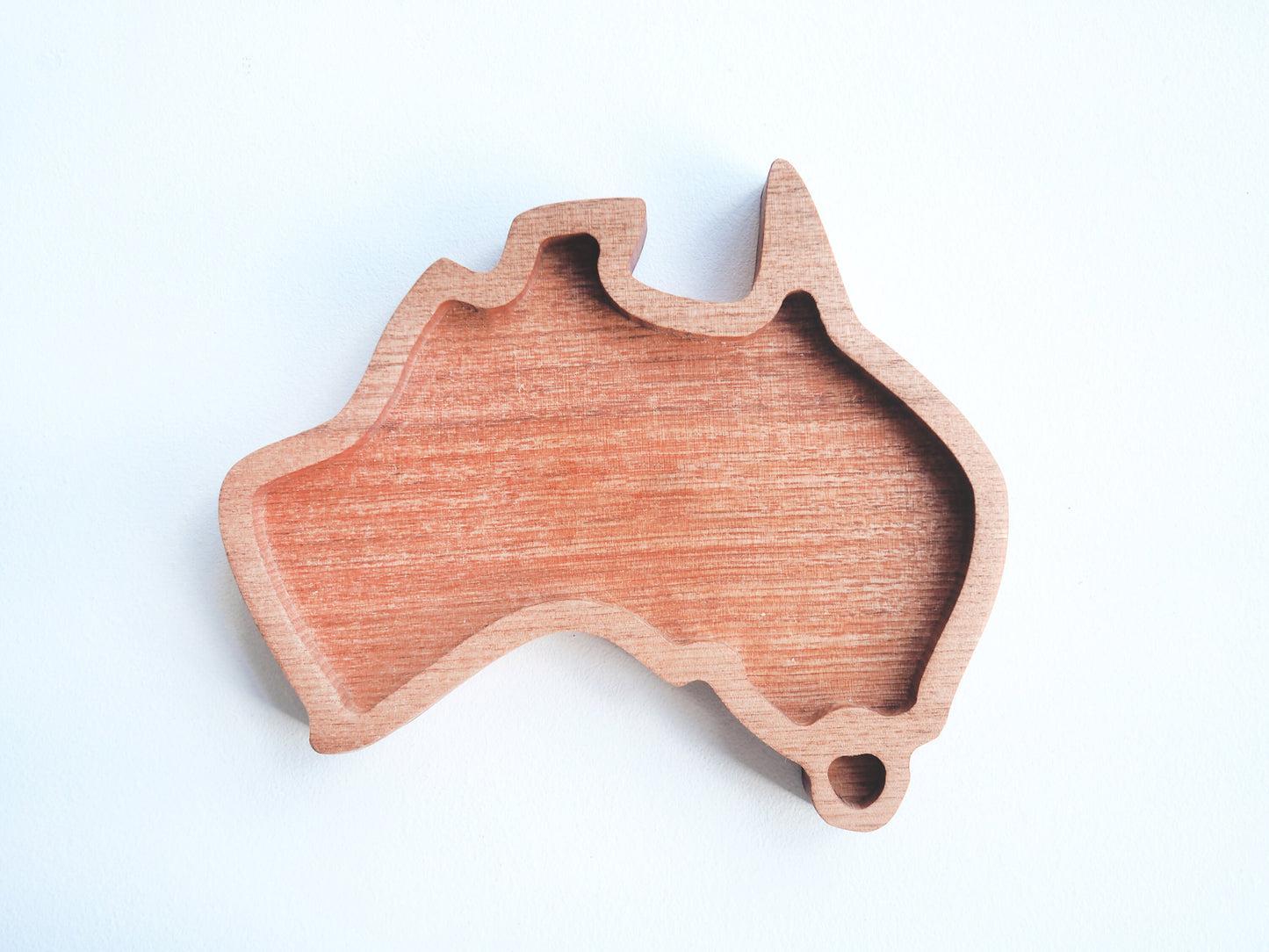 Australia Shape Dish Tray - Australia Valet Tray, Wooden Anniversary Gift, Personalised Valet Tray, Housewarming Gift, Entryway Organiser