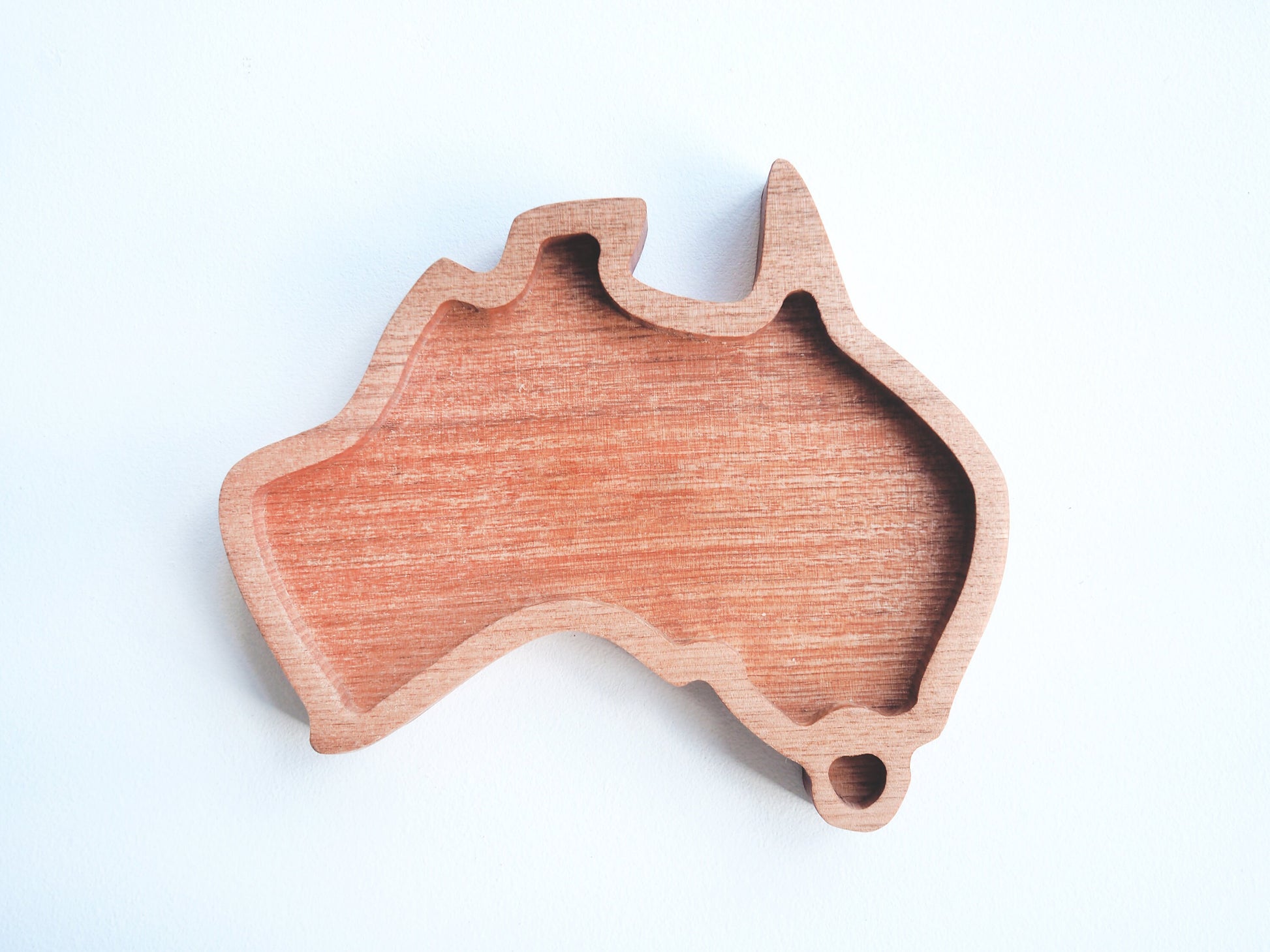 Australia Shape Dish Tray - Australia Valet Tray, Wooden Anniversary Gift, Personalised Valet Tray, Housewarming Gift, Entryway Organiser