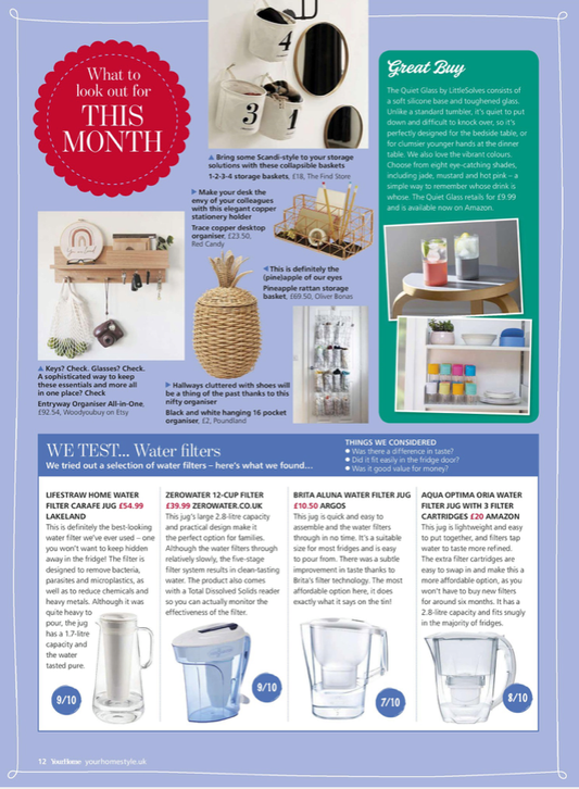 Entryway shelf has been featured at Your Home Magazine UK - Woodyoubuy