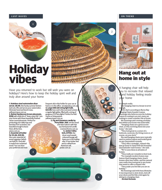 Essential Oil Holder featured at Courier Mail - Woodyoubuy
