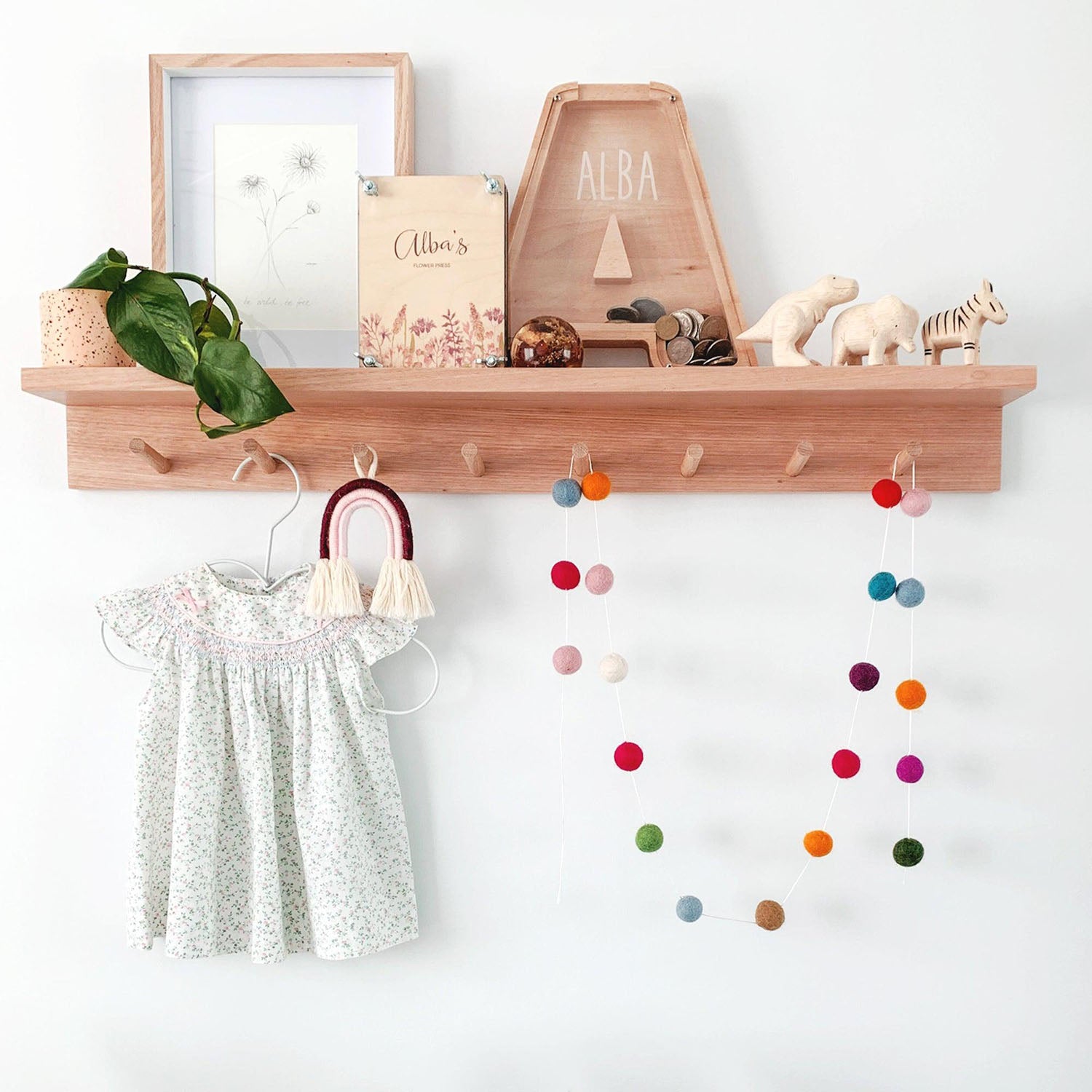 Peg hotsell shelf nursery