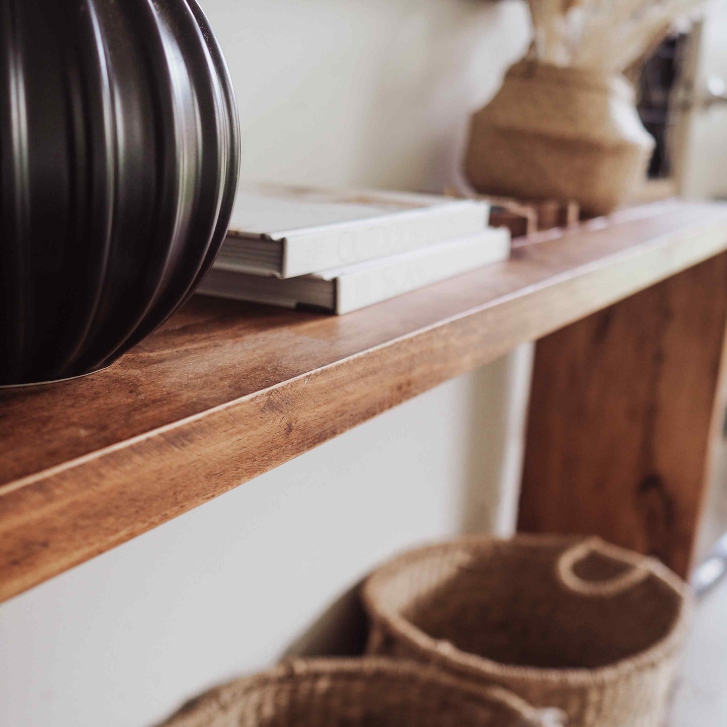 Rustic Entryway Table - Farmhouse Entry Table, Hallway Console,