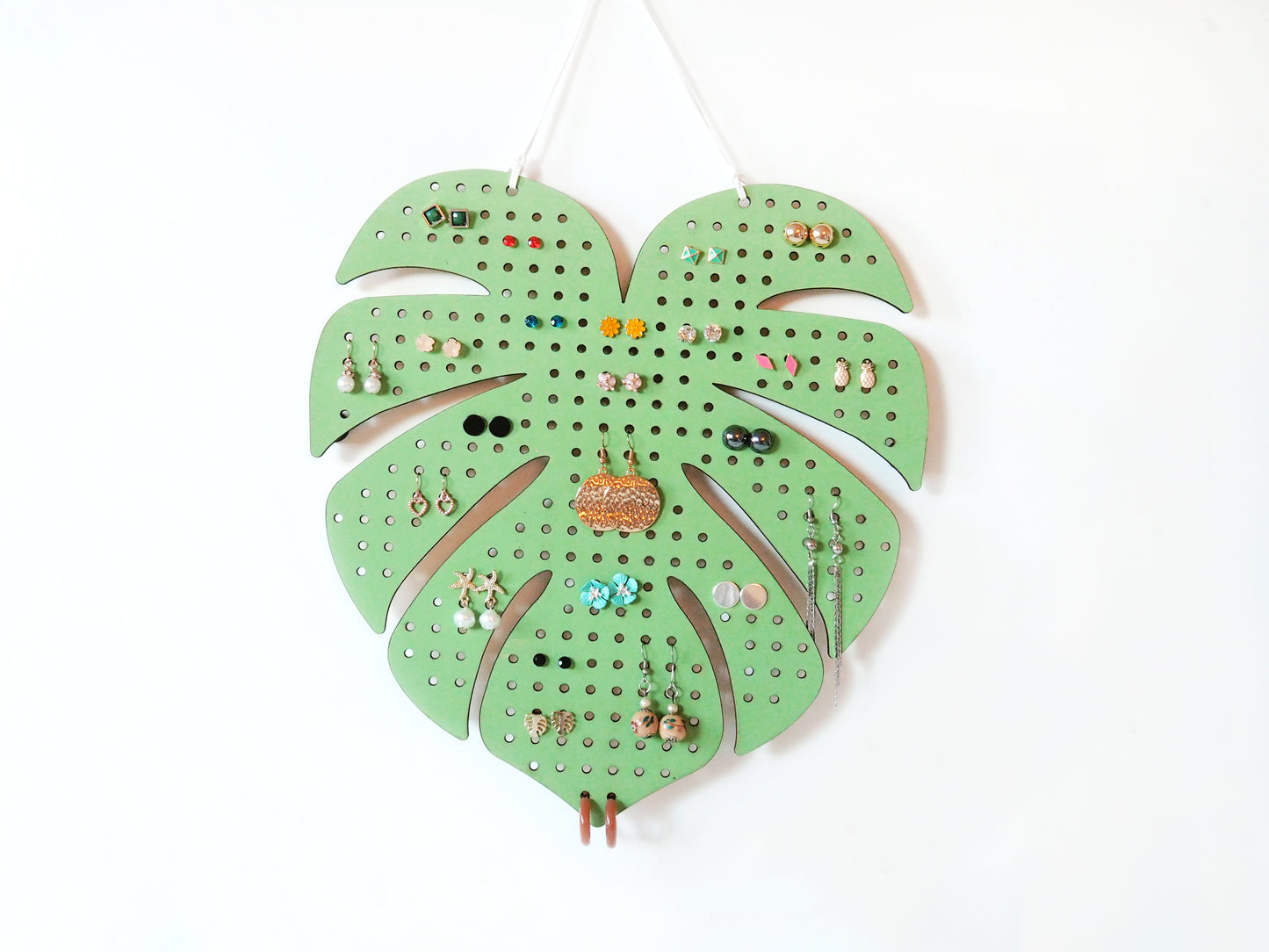 Monstera Earring Holder