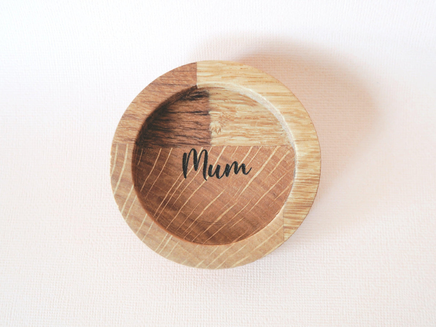 Wooden Mini Ring Dish Tray (Oak) - Woodyoubuy