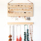 Wall Earring Holder and Necklace Holder - Woodyoubuy
