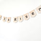 He Is Risen Easter Garland - He Is Risen, Wooden Easter Garland, He Is Risen Sign, Easter Banner, Easter Decorations, Garland for Mantle