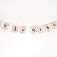 He Is Risen Easter Garland - He Is Risen, Wooden Easter Garland, He Is Risen Sign, Easter Banner, Easter Decorations, Garland for Mantle