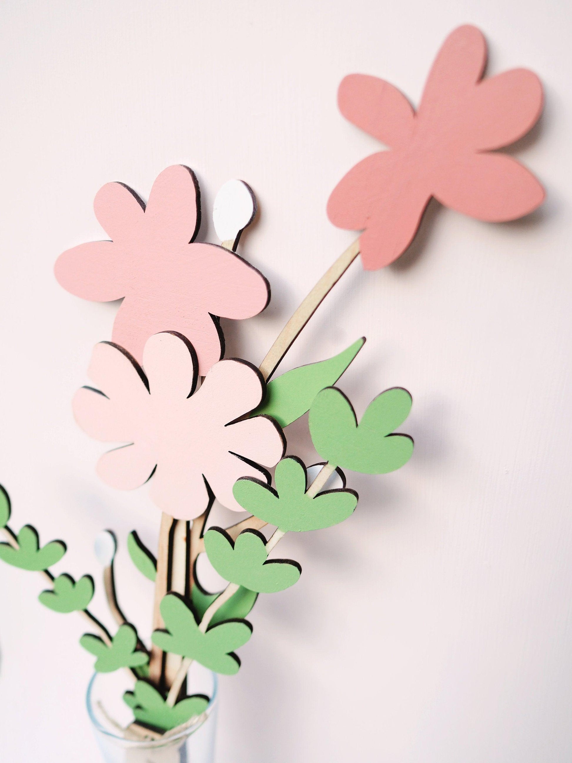 Wooden flowers - Woodyoubuy