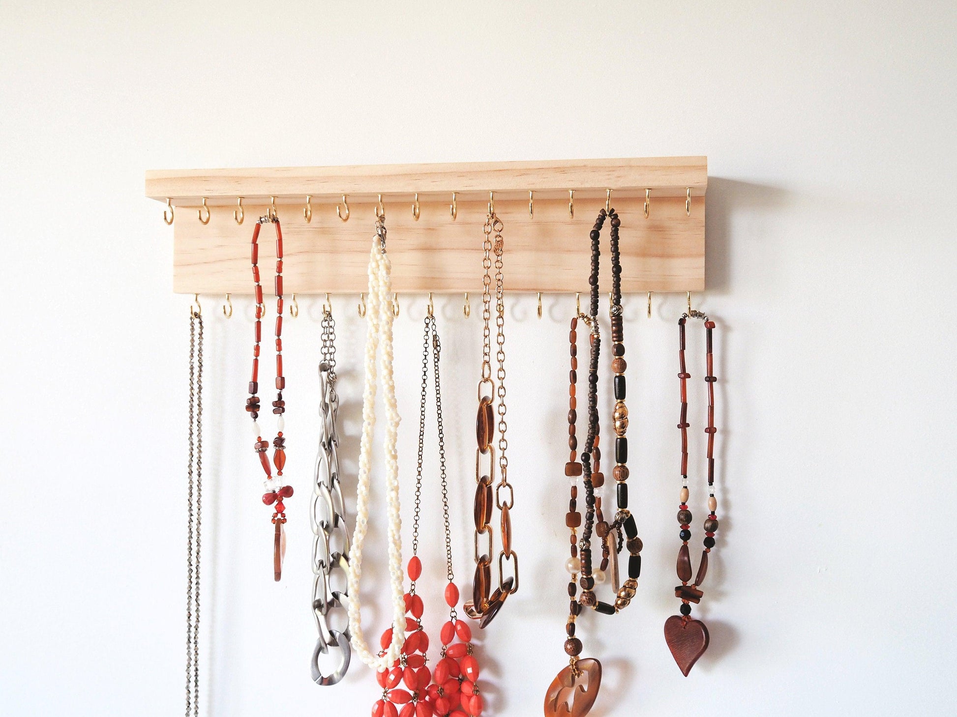 Two Tier Necklace holder - Woodyoubuy