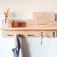 Personalised wood floating shelf - Woodyoubuy