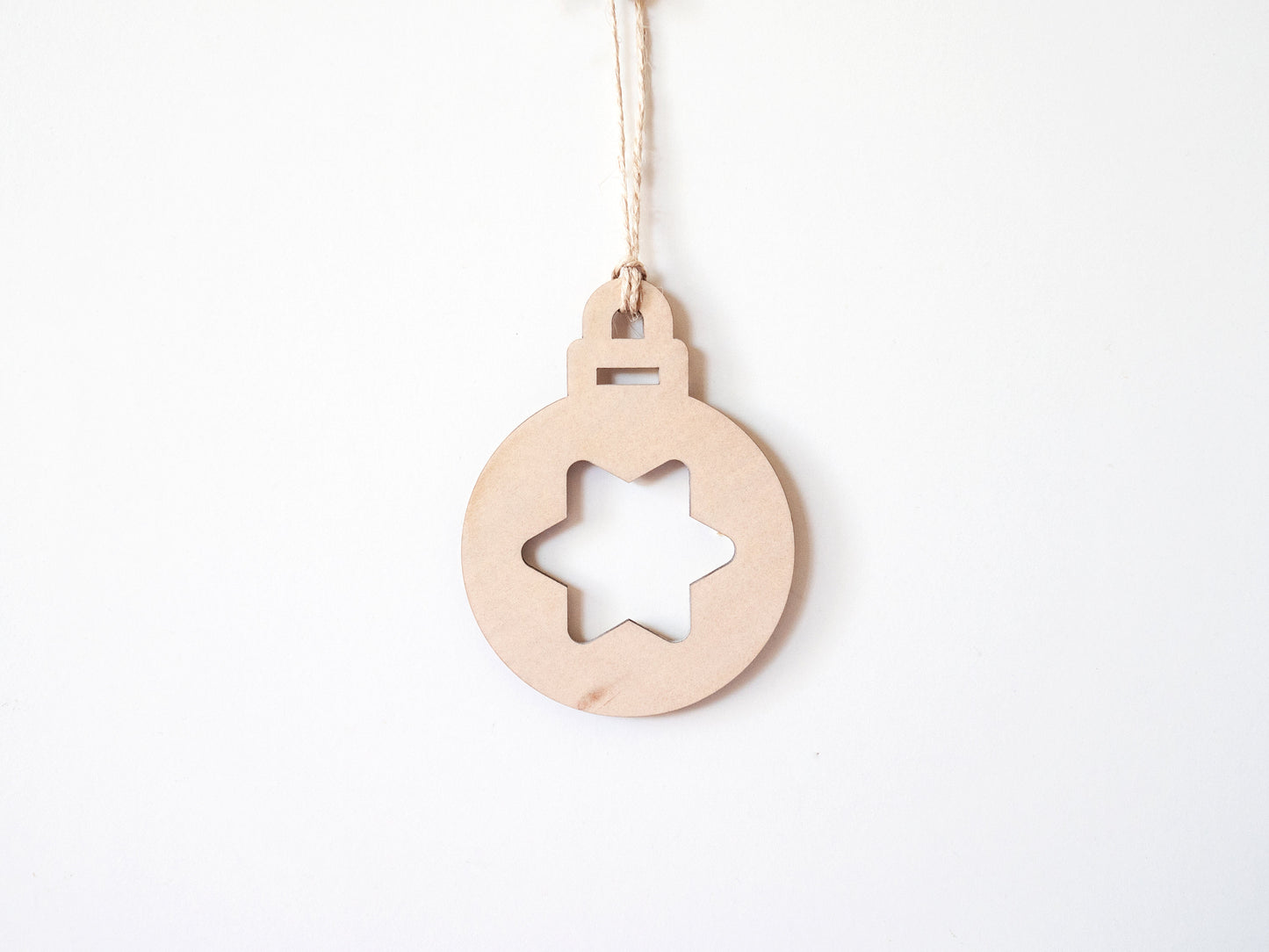 Christmas Tree bauble - Christmas Tree Decoration, Wooden Bauble,  Wood Christmas Ornament, Christmas Tree Decor, Gingerbread man, Snowflake