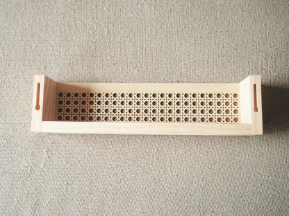 Faux Rattan bookshelf - Woodyoubuy