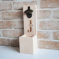Wall Mounted Bottle Opener - Father's Day Bottle Opener, Groomsmen bottle opener, Personalised Bottle Opener, Wooden Bottle Opener