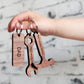 Dad keychain - Fathers day gift,  Personalized keychain for dad, gift for husband, key chain for Fathers day, Engraved Keychain