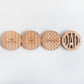 Personalized Coaster - Father's Day Gift, Geometric Coasters, Personalized Gifts For Him, Groomsmen Gifts, Wedding Favours, Birthday Gift