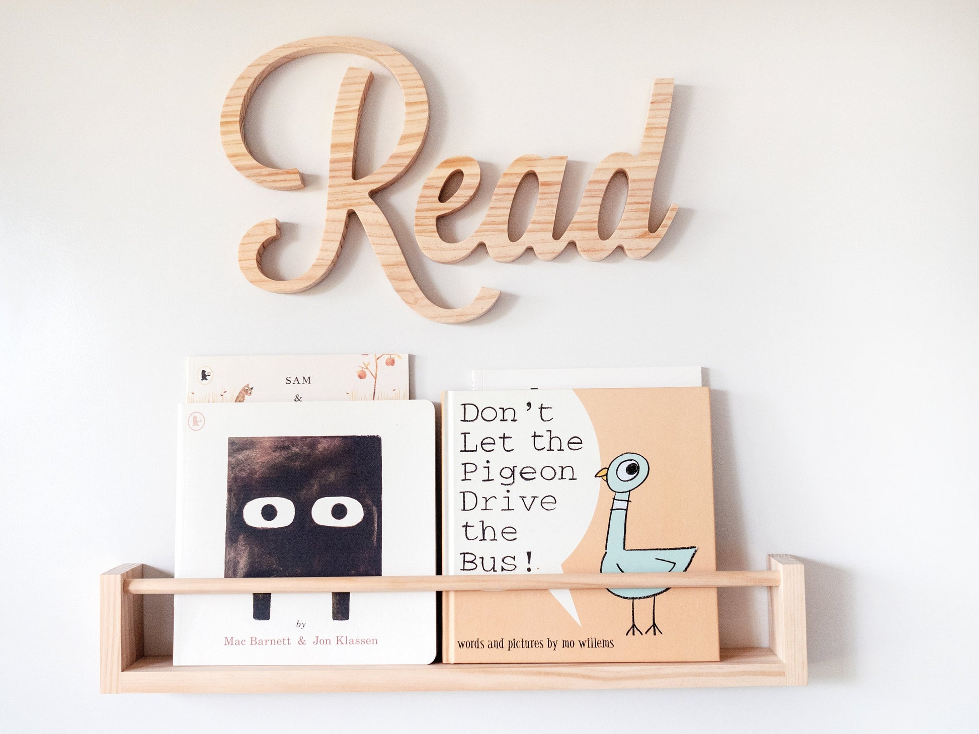 Read Sign - Large wooden letters for wall decor, wooden wall decor over the bed, Read Sign for classroom, Library Sign