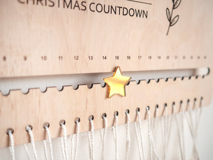 Christmas Advent Calendar and Christmas Countdown Calendar - Wood advent calendar, Kids advent calendar, Advent calendar kids, Kids advent