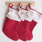 Stocking Name Tag (Santa Hat Design - No stocking inc, 1 piece) - Personalised Christmas Stocking Tag, Christmas Tags, Stocking Name Tags