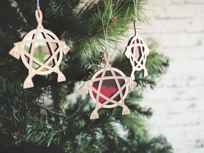 Star Ornament (Parol) - Christmas Lantern Ornament, Philippine Parol Ornament, Christmas Decoration, Filipino parol ornament, Christmas Star