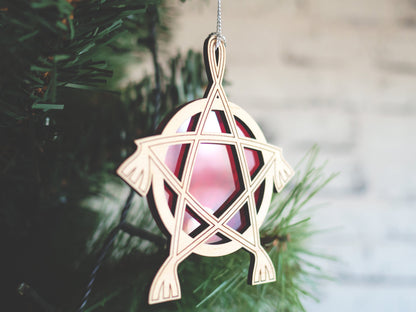 Star Ornament (Parol) - Christmas Lantern Ornament, Philippine Parol Ornament, Christmas Decoration, Filipino parol ornament, Christmas Star